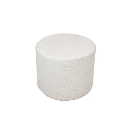 Podnožka k houpacímu křeslu Micuna – kulatý puf Sheep white