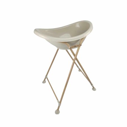 Dětská vanička Quax se stojanem - béžově přírodní