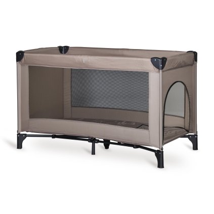 Cestovní postýlka se zipem Quax 60 x 120 cm - béžová