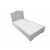 Caramella Hampton čalouněná dětská postel 90x200 šedá