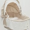 Nanán kolébka pro miminko na kolečkách Tato béžová