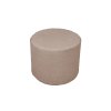 Podnožka k houpacímu křeslu Micuna – kulatý puf Sheep taupe