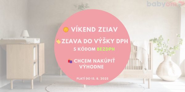 🌞 Víkendová akcia – ceny bez DPH! 🌞 na babyom.sk