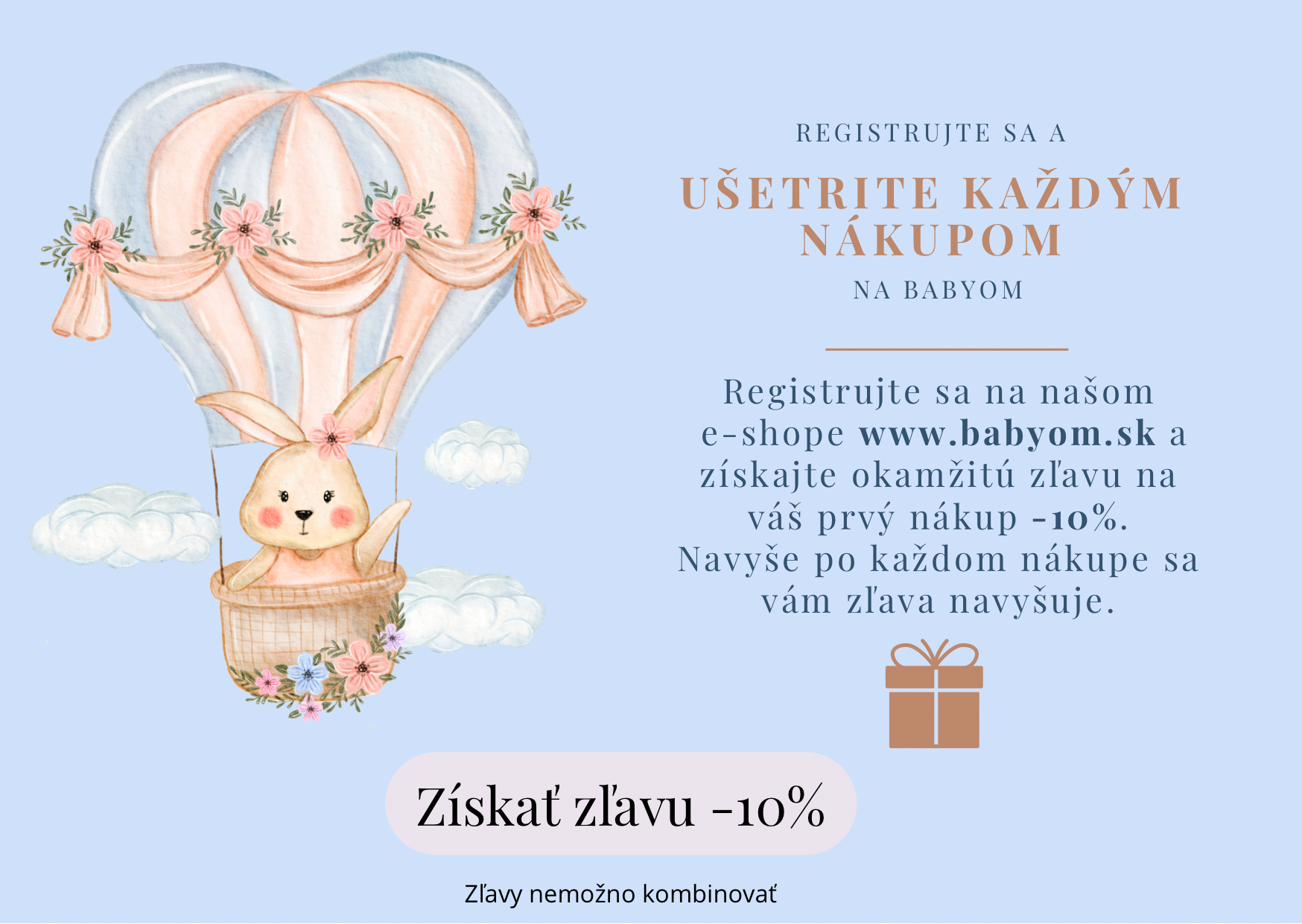 Zľava na prvý nakup 10%