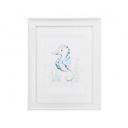 Caramella Baby Blue obraz do detskej izby morský koník