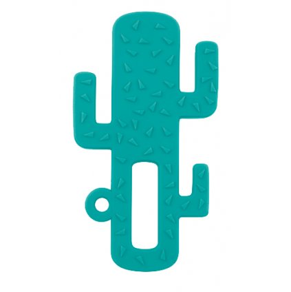 Hryzadlo silikónové kaktus zelené