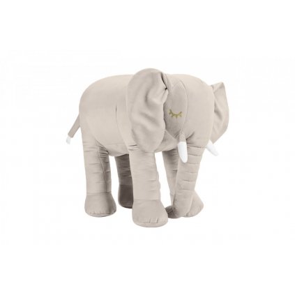 Caramella dekoračný stojaci slon béžový