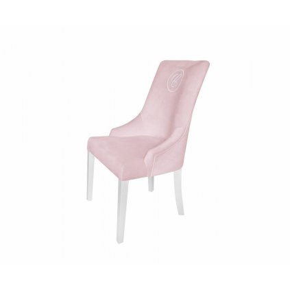 Caramella Baby Pink stolička so znakom Hampton ružová