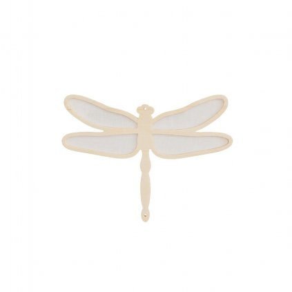 Caramella Ivory Mist malá dekoratívna vážka
