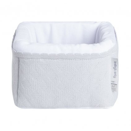 Baby´s only pletený odkladací košík Reef šedý