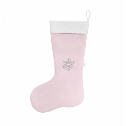 Caramella Baby Pink vianočná ponožka s menom