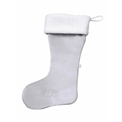 Caramella vianočná ponožka s kožúškom a menom
