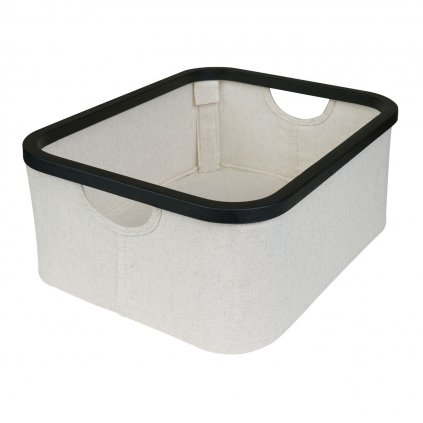 Quax bamboo košík na prebaľovací pult Comfort Smart biely