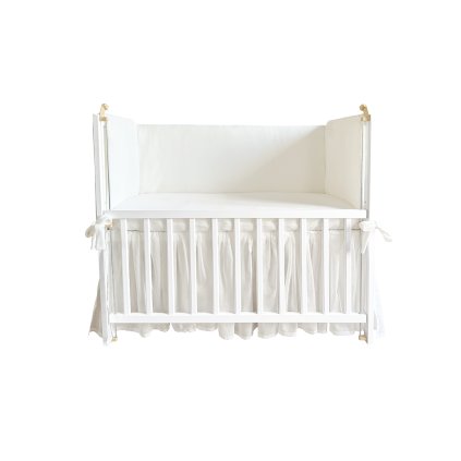 Mini postieľka pre deti Caramella ivory