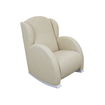 Micuna Flor – dojčiace a hojdacie kreslo v elegantnej béžovej farbe