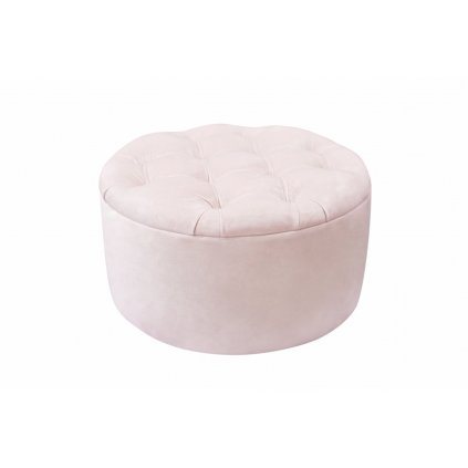 23552 caramella chesterfield presivana taburetka ruzova