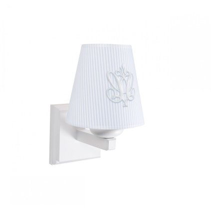Caramella Azure nástenná lampa so znakom modrá