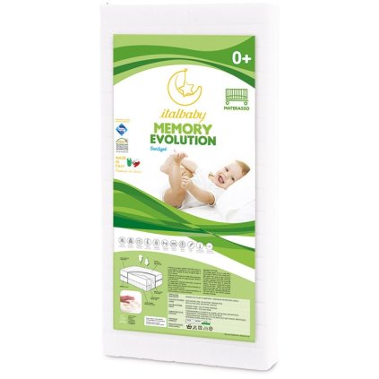 Italbaby detský matrac Memory Plus 70x140cm