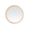 Caramella drevené okrúhle zrkadlo veľké