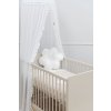 Luxusné detský baldachýn z kolekcie Calm – jemné volániky pre romantický vzhľad