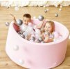 Ružový bazén pre deti s guličkami