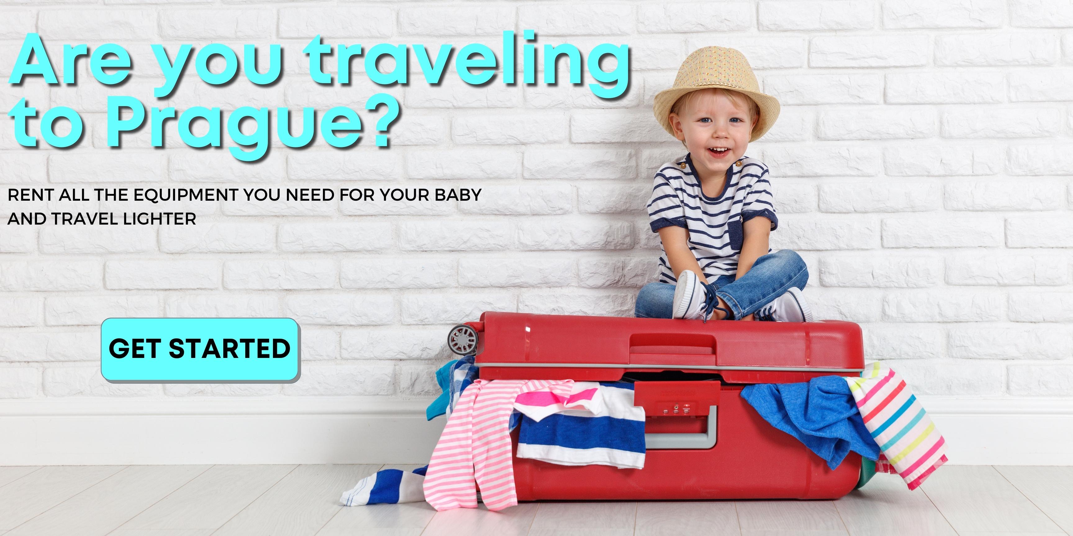 Baby on Vacation in Prague - rent a stroller in Prague