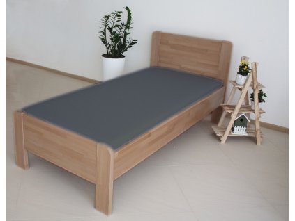 Prostěradlo bavlna plátno tmavě šedé (Velikost 155x240)