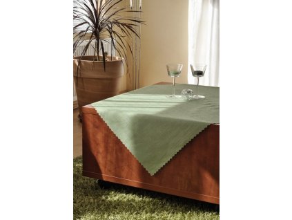 Ubrus teflon UNI sv.zelená 2031 (Velikost Ø 150)