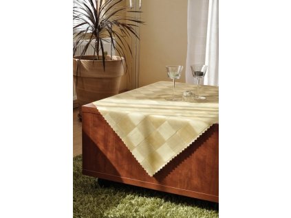 Ubrus teflon Du-pont č.2021 šampáňo (Velikost 30x30)