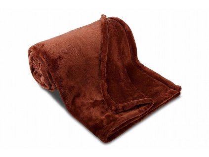 Deka MF UNI SLEEP WELL tmavě hnědá (Varianta 150x200 cm)