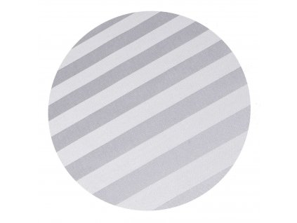 Povlečení atlas grádl šedý proužek 2,5 cm (Rozměr povlečení 140x200, 70x90)