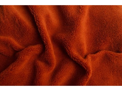 Prostěradlo mikroflanel terakota (Rozměr 90x200)