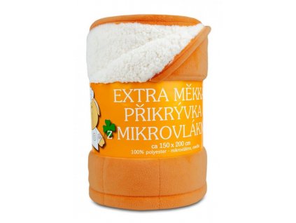 Deka mikrovlákno Ovce prošev rezavá (Varianta 150x200 cm)