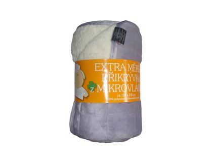 Deka mikrovlákno Ovce prošev světle šedá (Varianta 150x200 cm)