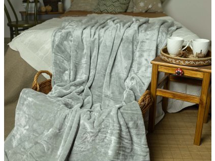 Deka MIKROFLANEL světle šedá č.31 (Velikost 150x200)