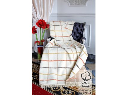 Bavlněná deka 0771-1 (Velikost 150x200)