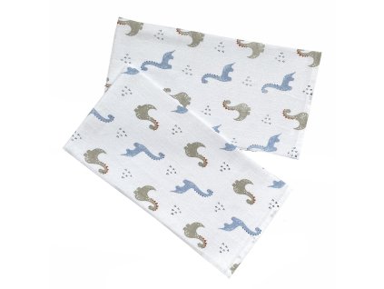Tetra osuška 90x100 cm Brontosaurus (balení 1 ks) (Barva Bílá, Modrá, Šedá)