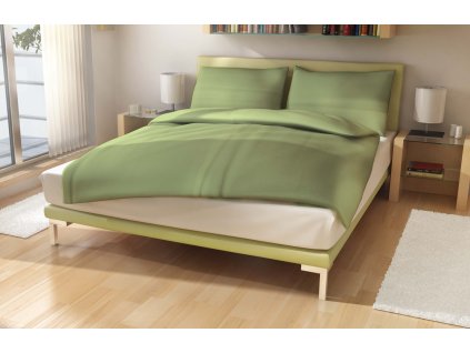 Povlečení MICRO UNI č.75 olivová (Velikost 40x40)