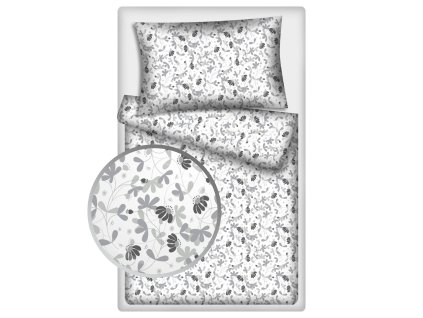 Povlečení bavlna 5752-20 (Velikost 140x200 / 70x90)