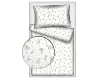 Povlečení bavlna 5752-24 (Velikost 140x200 / 70x90)