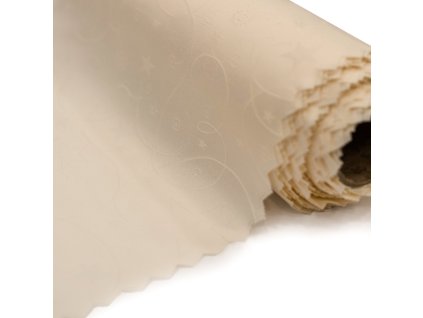 Ubrus vánoční štola smetanová Z-2271 (Velikost 15 m š.40cm)