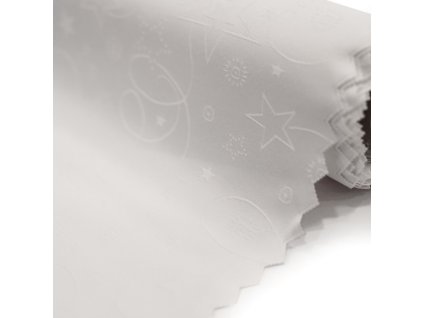 Ubrus vánoční štola bílá Z-2271 (Velikost 15 m š.40cm)