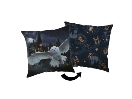 Polštářek Harry Potter Hogwarts (Varianta 40x40 cm)