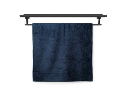 Plážová osuška GRANADA tmavě modrá (Barva Modrá)