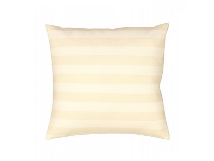 Povlak na polštář atlas grádl šampaň proužek 20 mm (Varianta 40x40 cm)