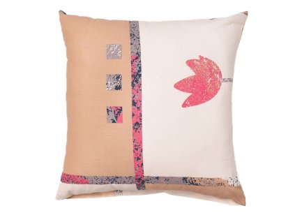 Povlak bavlna Tulipán světle hnědý (Rozměr 50x70)