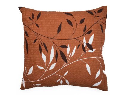 Povlak na polšář krep Mandevila hnědá (Rozměr 50x70)