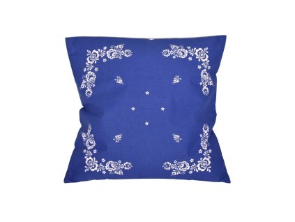 povlak folk podklad modry dadka vracov