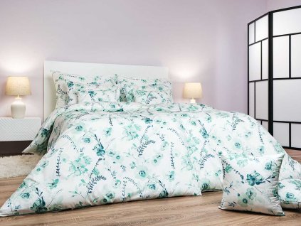 Povleceni Kviti mentolove na bilem Dadka Vracov1