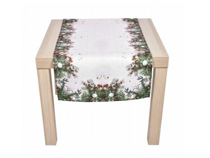 vanocni ubrus cyh6024GC cesmina dadka vracov